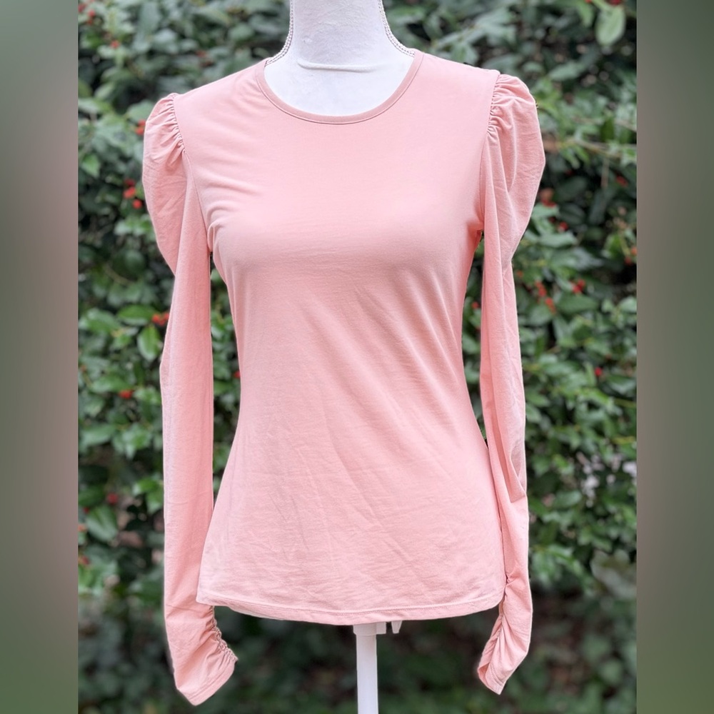 🦋 Rebecca Taylor Soft Pink Long Sleeve Top